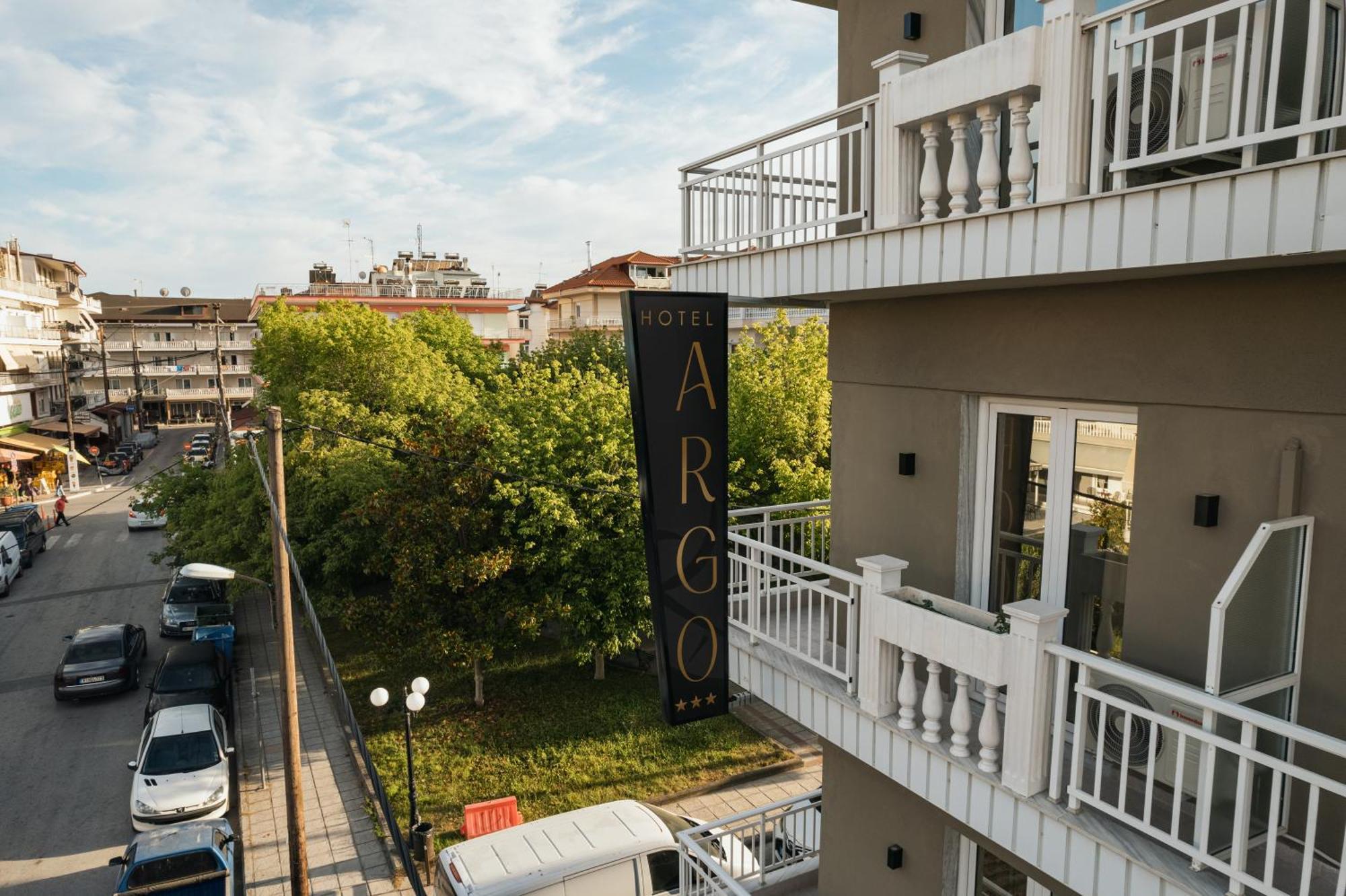 Hotel Argo Paralía Exteriör bild