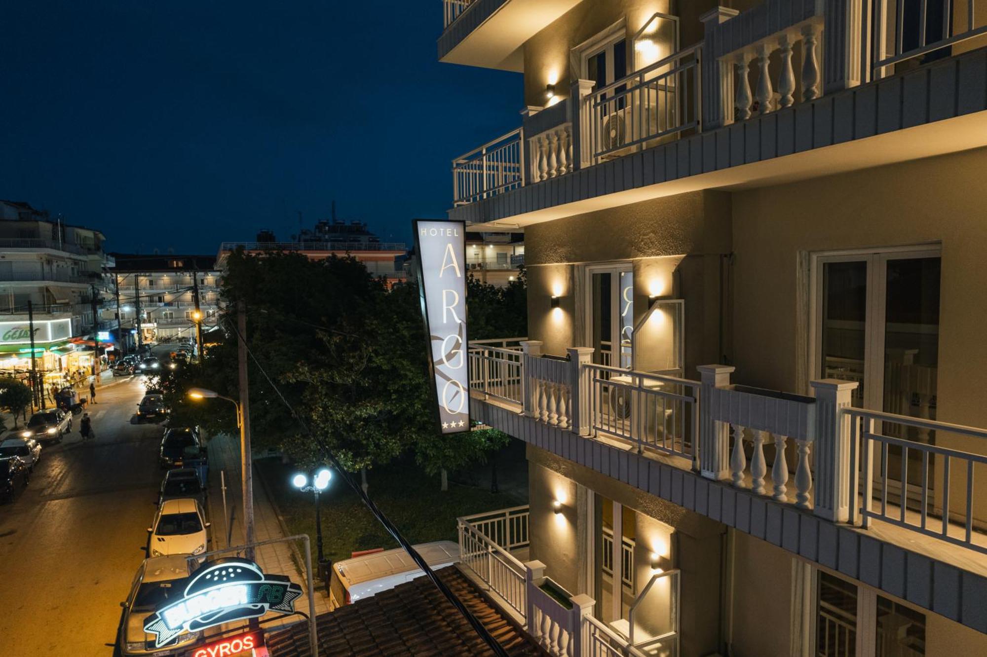 Hotel Argo Paralía Exteriör bild