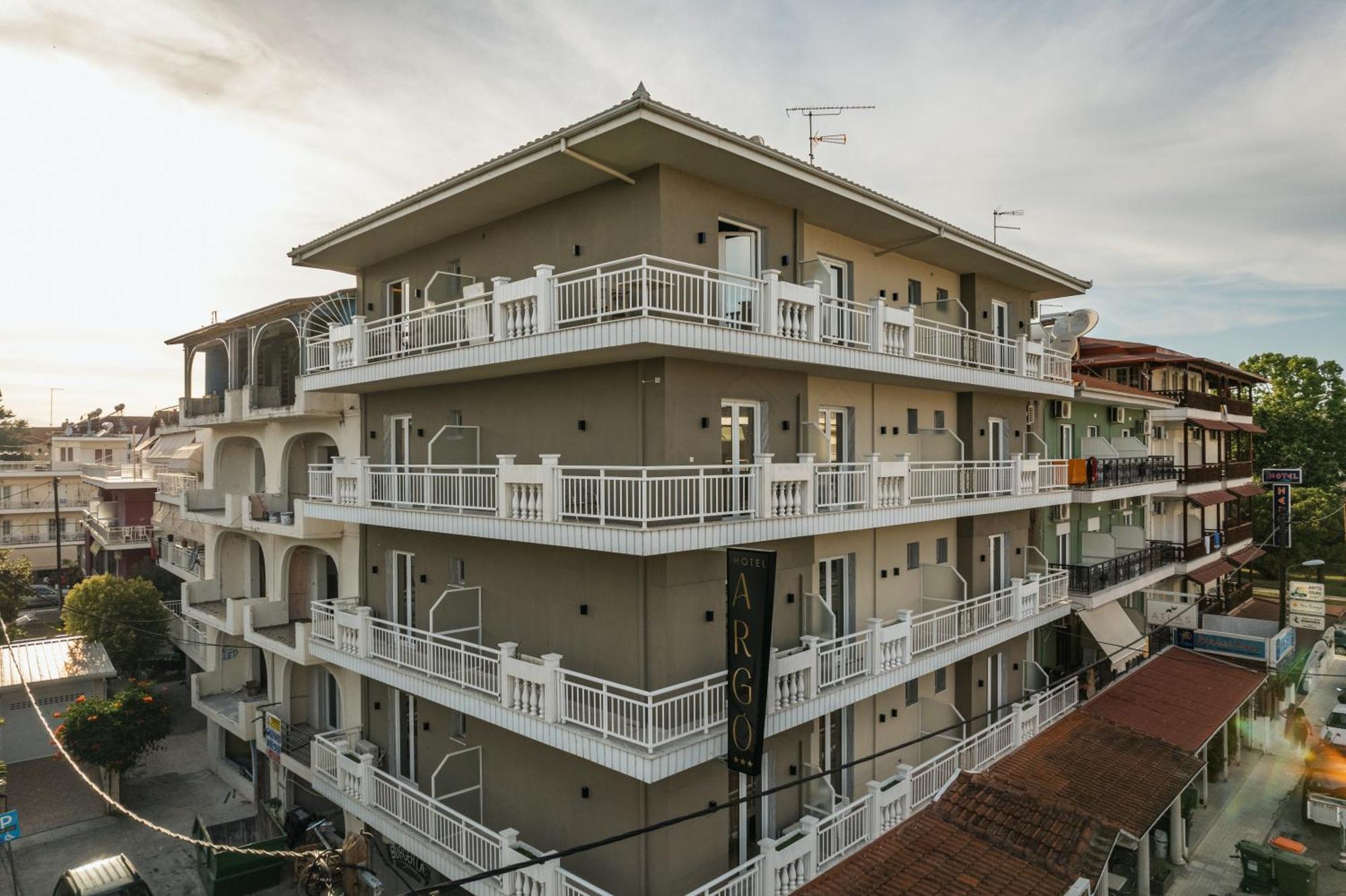 Hotel Argo Paralía Exteriör bild