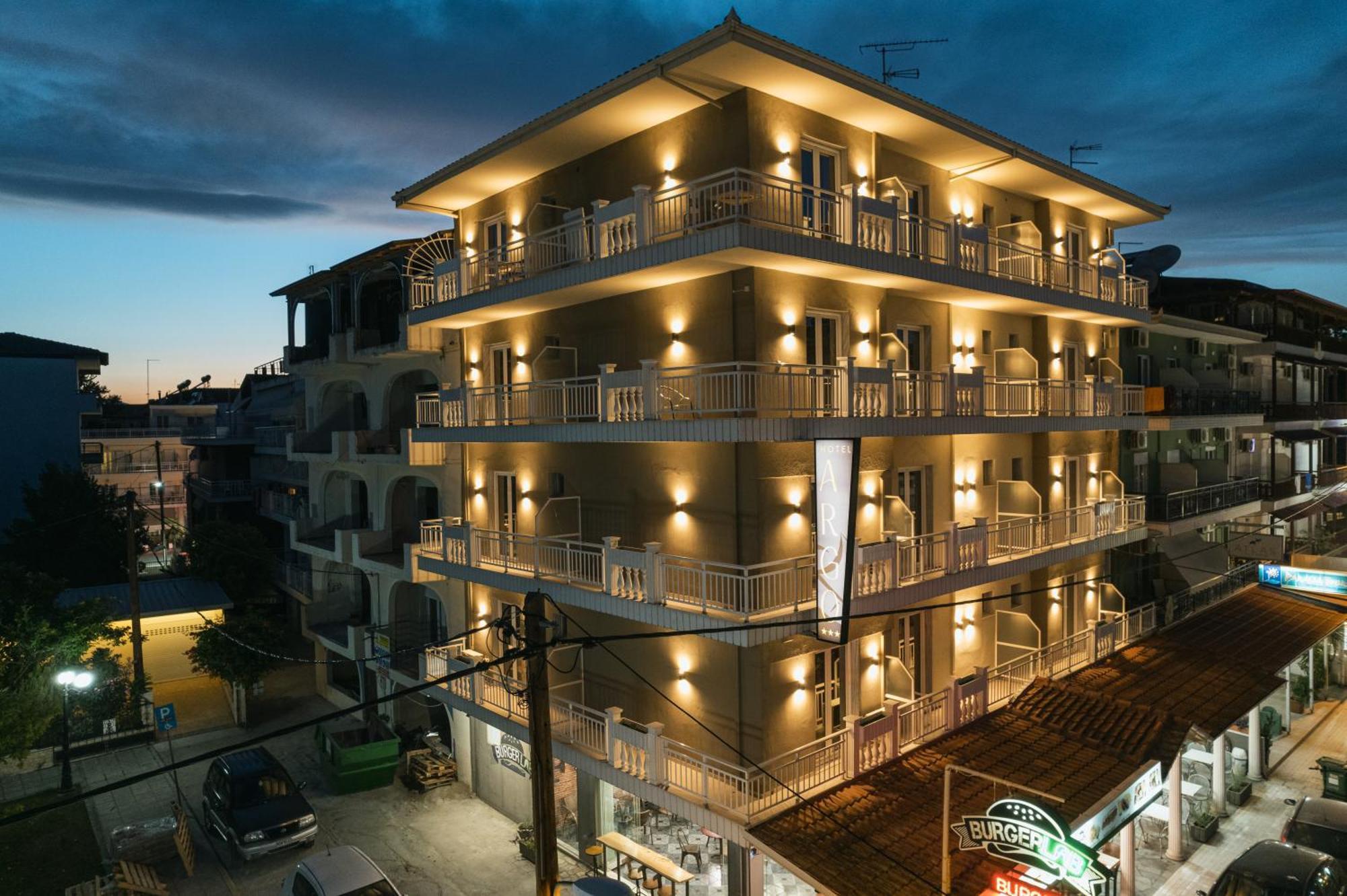 Hotel Argo Paralía Exteriör bild